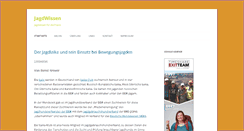 Desktop Screenshot of jagdwissen.net